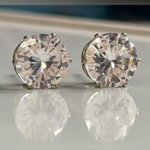 Vintage Large Crystal Rhinestone Statement Earrings